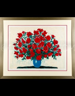 Large bouquet of roses- Cottavoz 1992