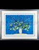 Le bouquet sur fond bleu_Cottavoz_2001