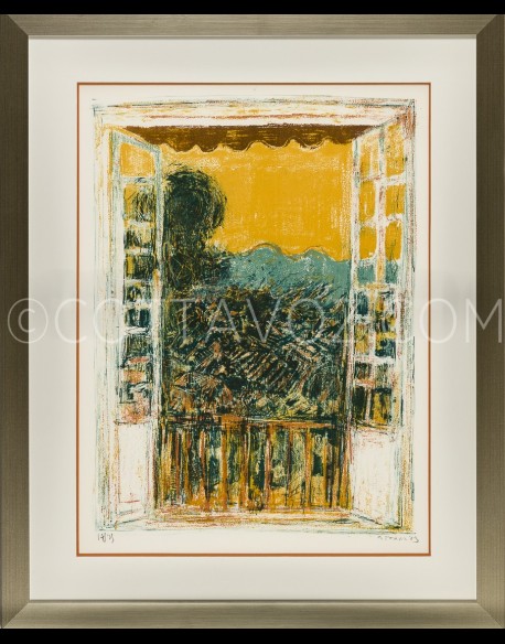 La fenêtre de l'atelier_Cottavoz 1973