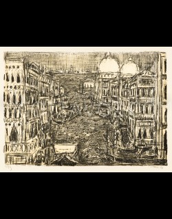 Le grand canal de Venise - Cottavoz 1971