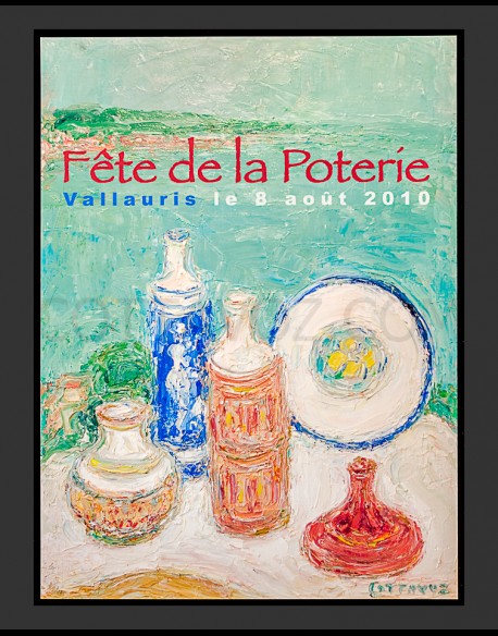 Affiche Fête de la poterie 2010