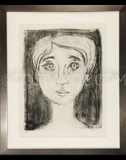 Muriel portrait - Cottavoz 1966