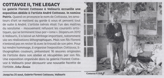 COTTAVOZ II, THE LEGACY