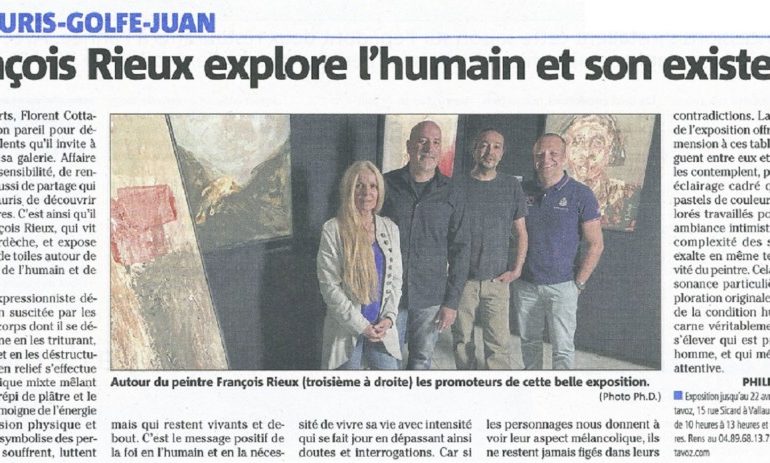 François Rieux explore l’humain et son existence
